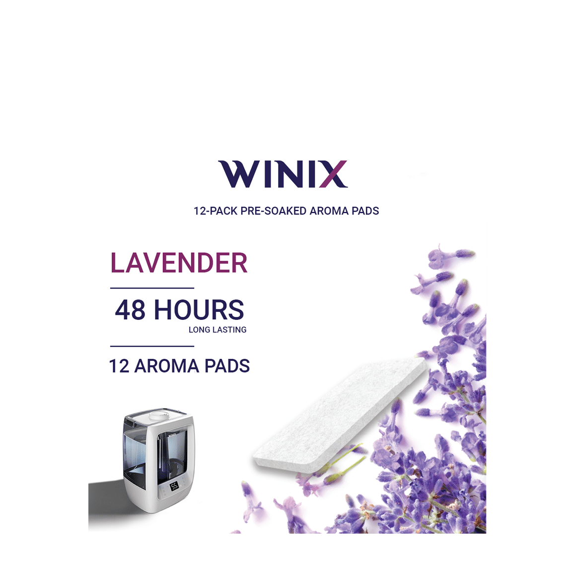 Luftbefeuchter L500aromapads lavendel